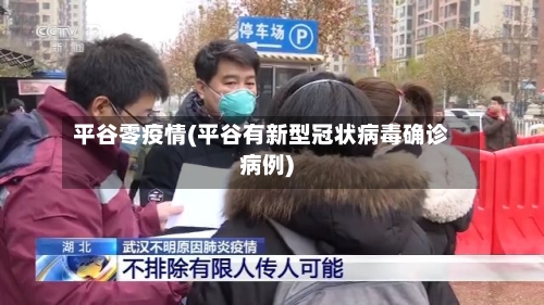 平谷零疫情(平谷有新型冠状病毒确诊病例)