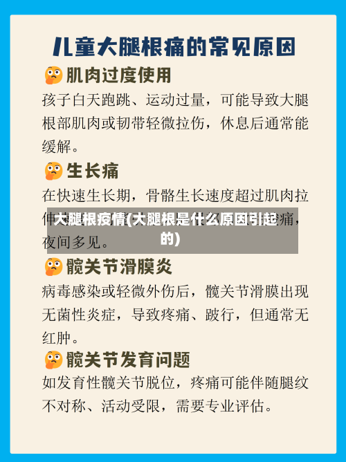 大腿根疫情(大腿根是什么原因引起的)