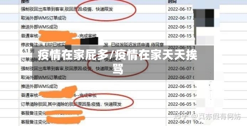 疫情在家屁多/疫情在家天天挨骂