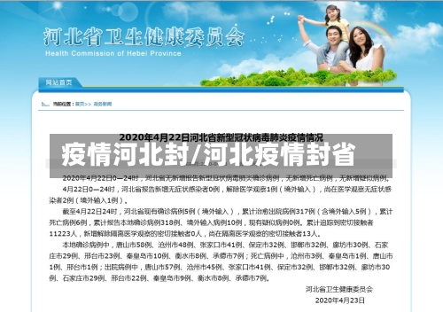 疫情河北封/河北疫情封省
