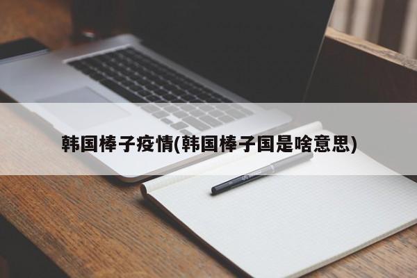 韩国棒子疫情(韩国棒子国是啥意思)